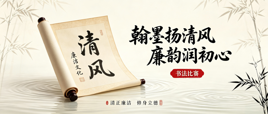 翰墨扬清风，廉韵润初心！线上作品投票